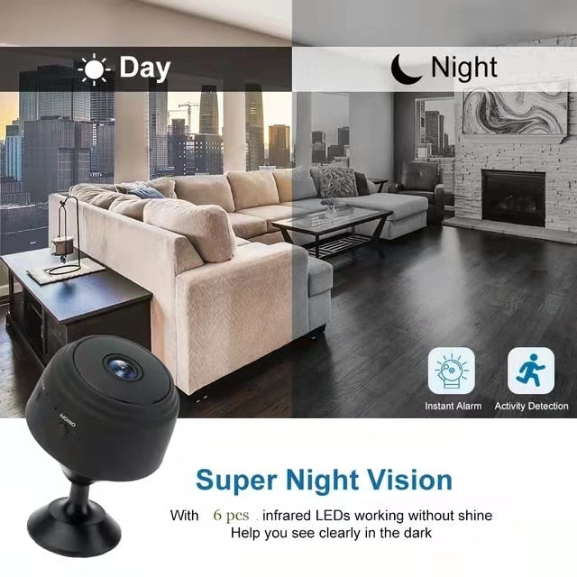 CÂMERA WIFI COM VISÃO NOTURNA PROFISSIONAL