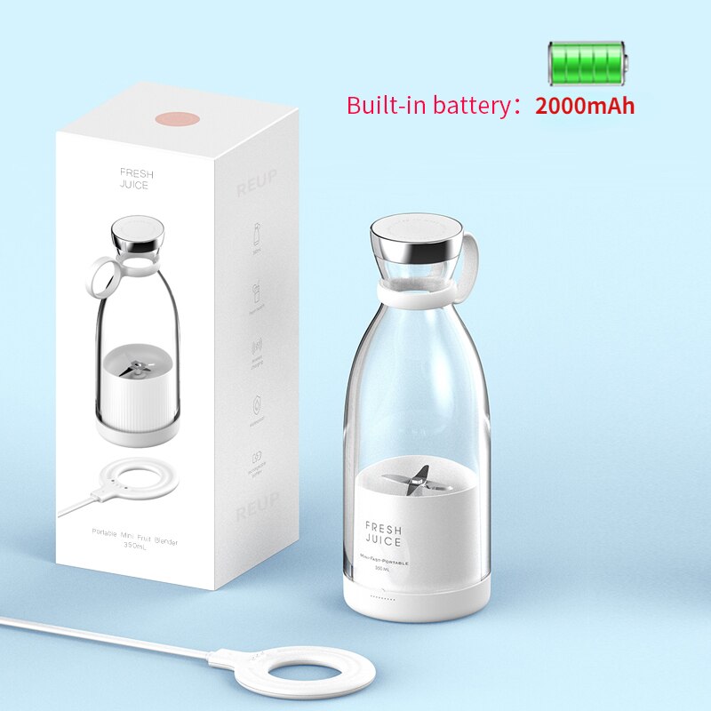 Fresh Juice® - Garrafa Shaker Portátil