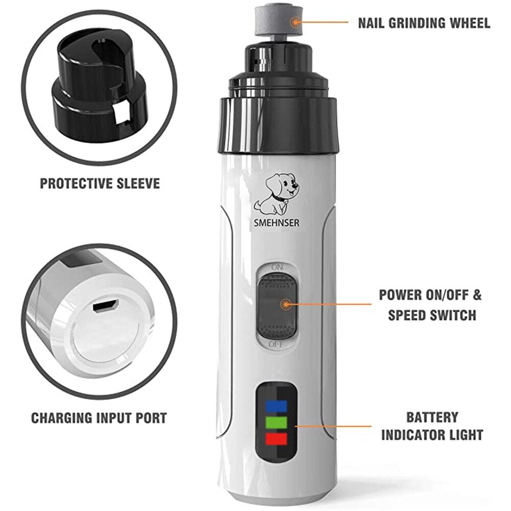CORTADOR DE UNHAS PETS LED ELÉTRICO THECREATOR®