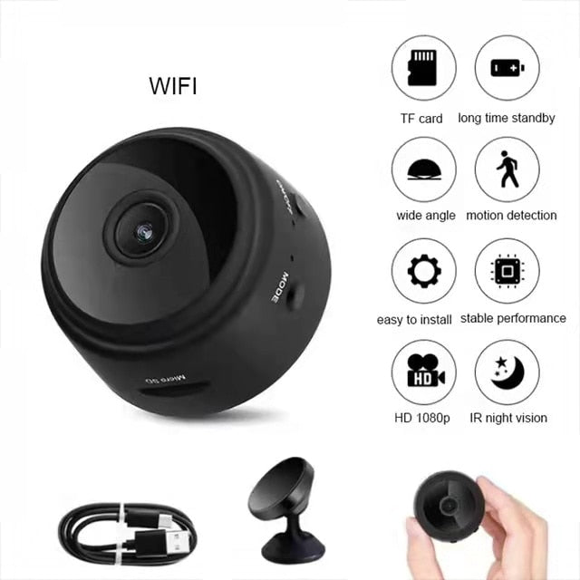 CÂMERA WIFI COM VISÃO NOTURNA PROFISSIONAL