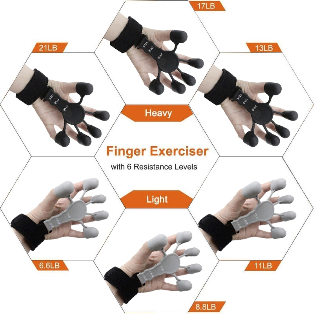 Finger Gripper - vasodilatador para musculação